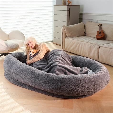 extra large human dog bed